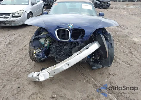 1998 BMW Z3 2.8 z USA, uszkodzony, nr VIN 4USCJ3334WLC15189